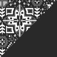 Black Deco Floral