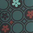 Dusty Teal Geo Floral
