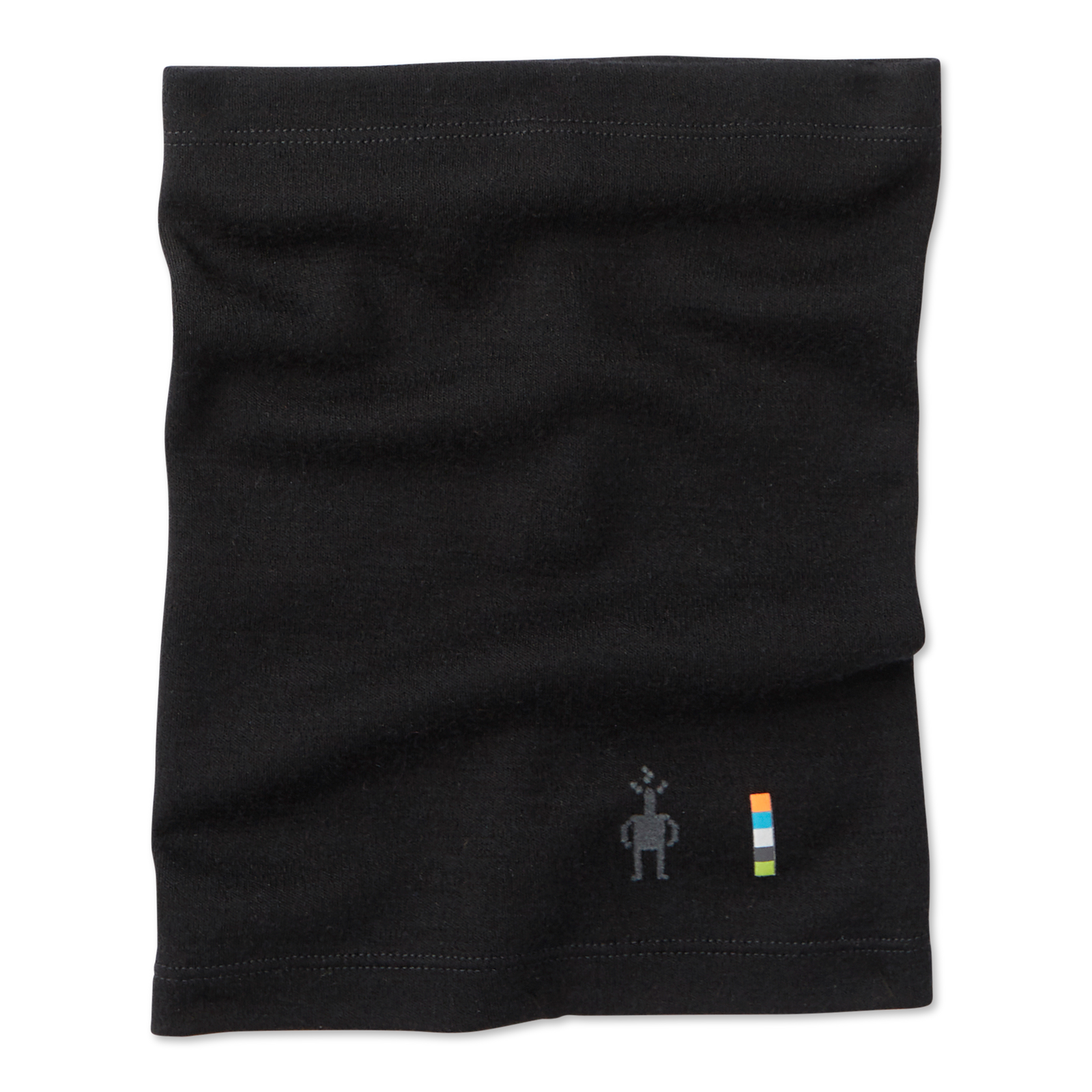 Kids' Thermal Merino Neck Gaiter Black - ver - 1