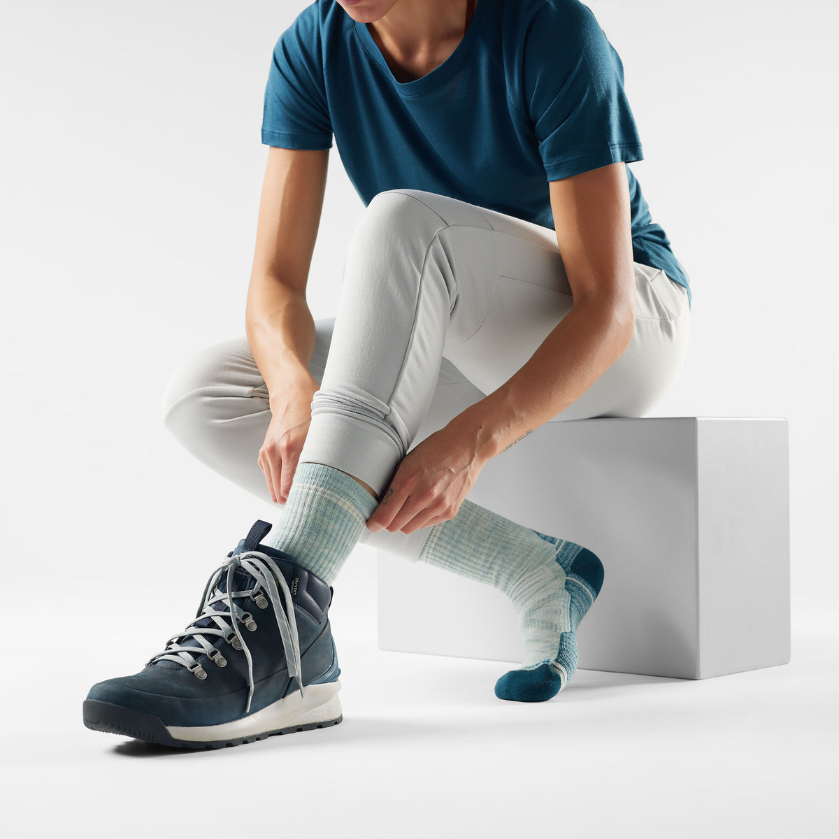 Wandersocken Light Cushion Crew für Damen  - 2