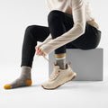 Wandersocken Light Cushion Crew mit Tube Stripe-Print für Damen  - ansehen - 2