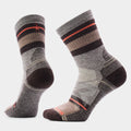 Women's Hike Saturnsphere Crew Socks Taupe/Natural Marl - ver - 1