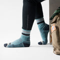 Wandersocken Light Cushion Mid Crew mit Streifen  - ansehen - 2
