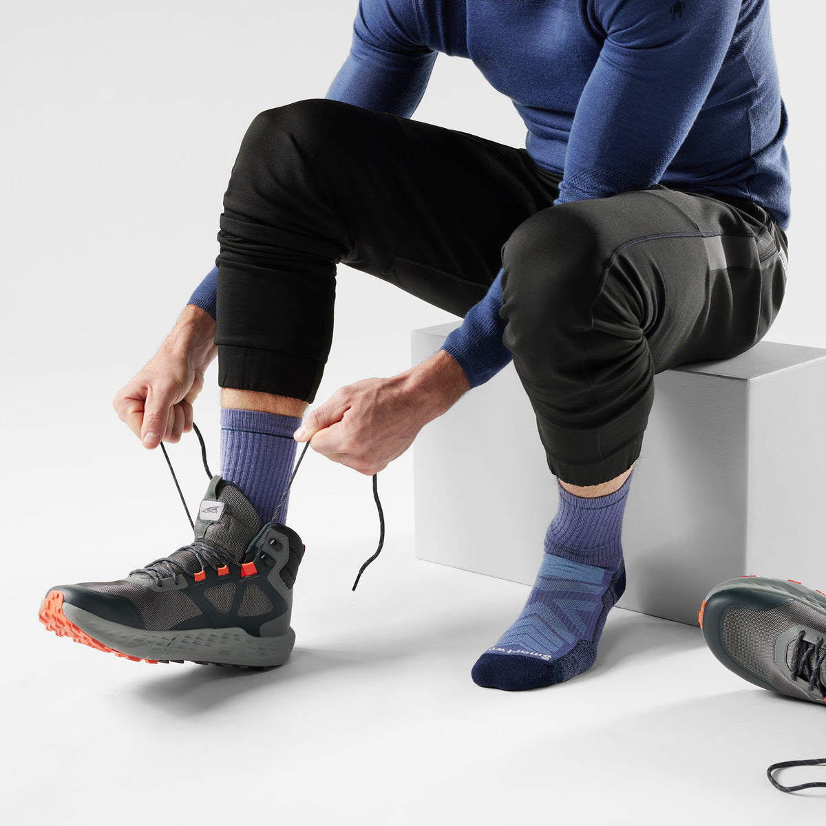 Calze da trekking Light Cushion Crew  - 2