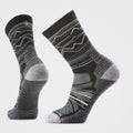 Wandersocken Light Cushion Crew mit Mountain Range-Print  - ansehen - 1
