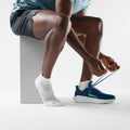 Run Ankle Socks White-White - ver - 2
