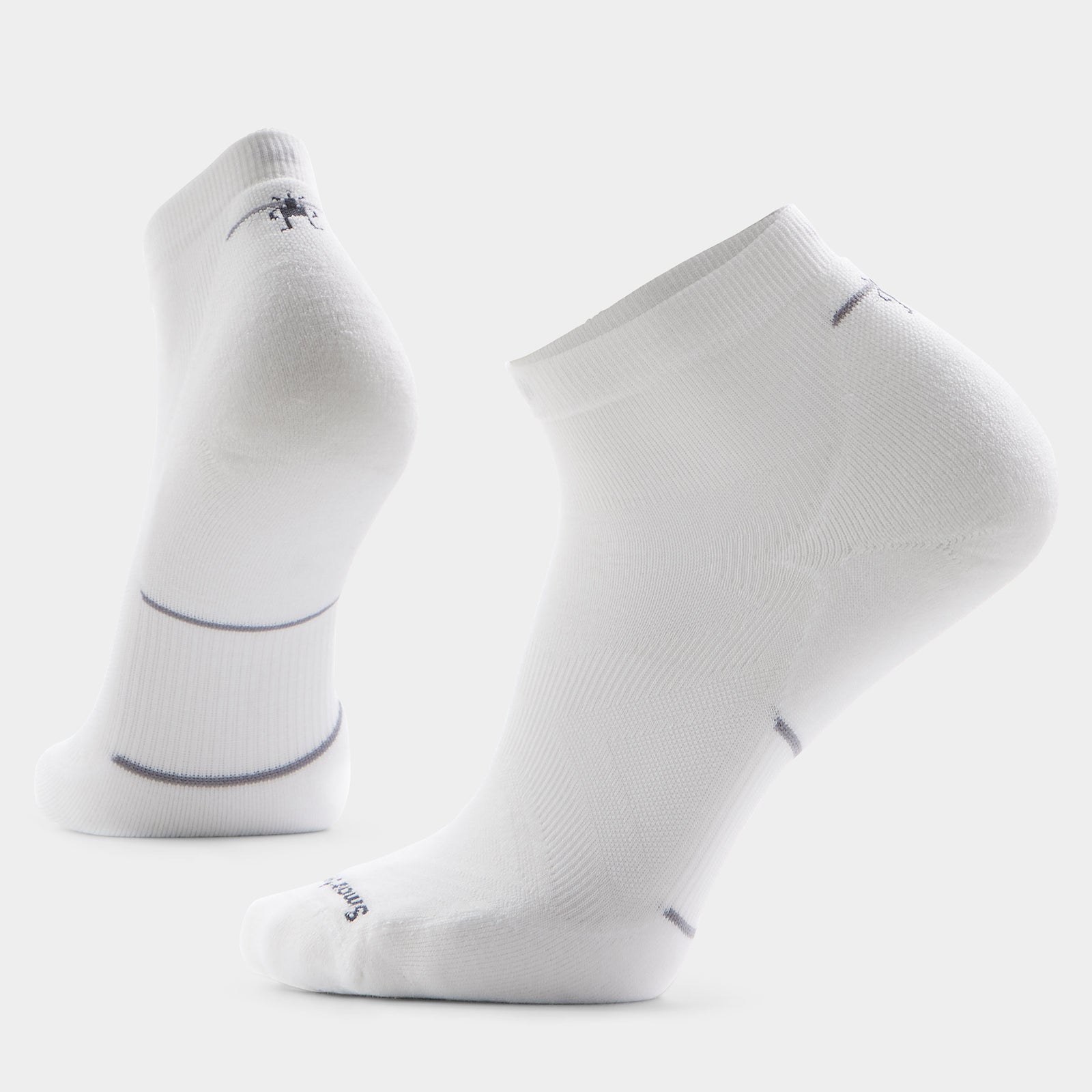 Run Ankle Socks White-White - ver - 1