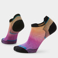 Women's Run Ombre Print Low Ankle Socks Tandoori Orange - ver - 1