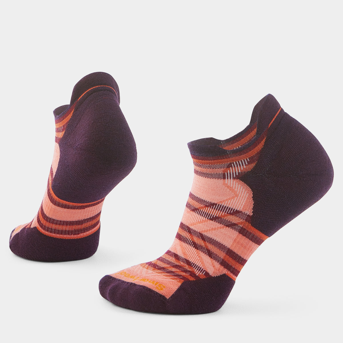 Calze da corsa Targeted Cushion Low Ankle con righe da donna  - visualizza - 1