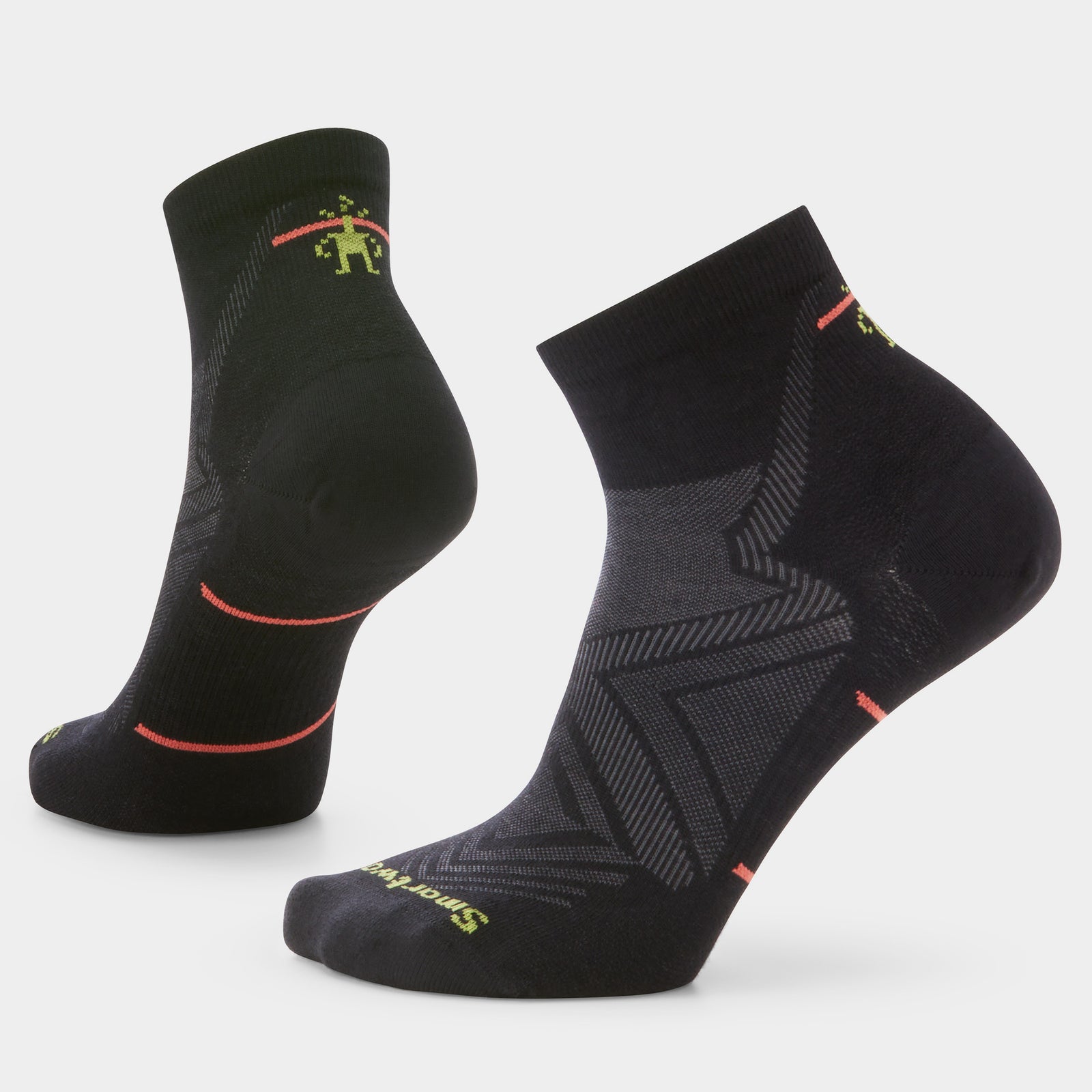 Women's Run Ankle Socks Black - ver - 1