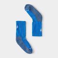 Kids' Hike Crew Socks Laguna Blue - ver - 1
