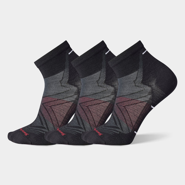 Run Zero Cushion Ankle Socks 3 Pack