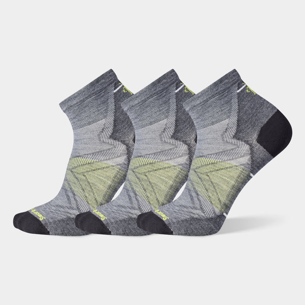 Run Zero Cushion Ankle Socks 3 Pack