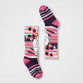 Kids' Wintersport Yeti Pattern Over The Calf Socks Moonbeam - ver - 1