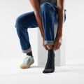 Women's Everyday Classic Dot Ankle Socks Charcoal - ver - 2