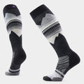 Women's Ski Pattern OTC Socks Medium Gray - ver - 1