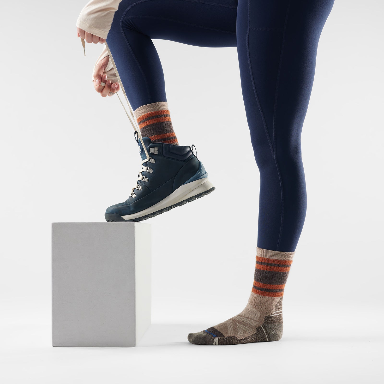 Wandersocken Full Cushion Crew mit Lolo Trail-Print  - ansehen - 2