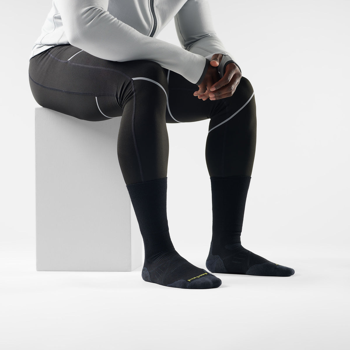 Nordic Crew Socks Black - ver - 2