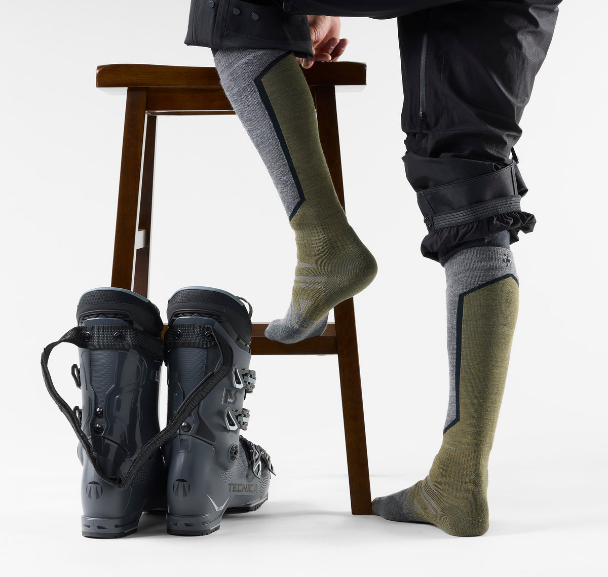 Ski OTC Socks Winter Moss - ver - 2