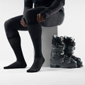 Ski Over The Calf Socks Black - ver - 2