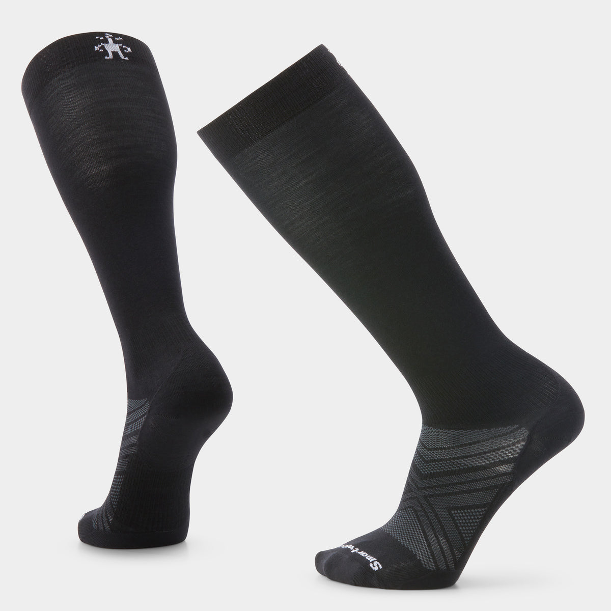 Ski Over The Calf Socks Black - ver - 1