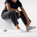 Women's Everyday No Show Socks White - ver - 2
