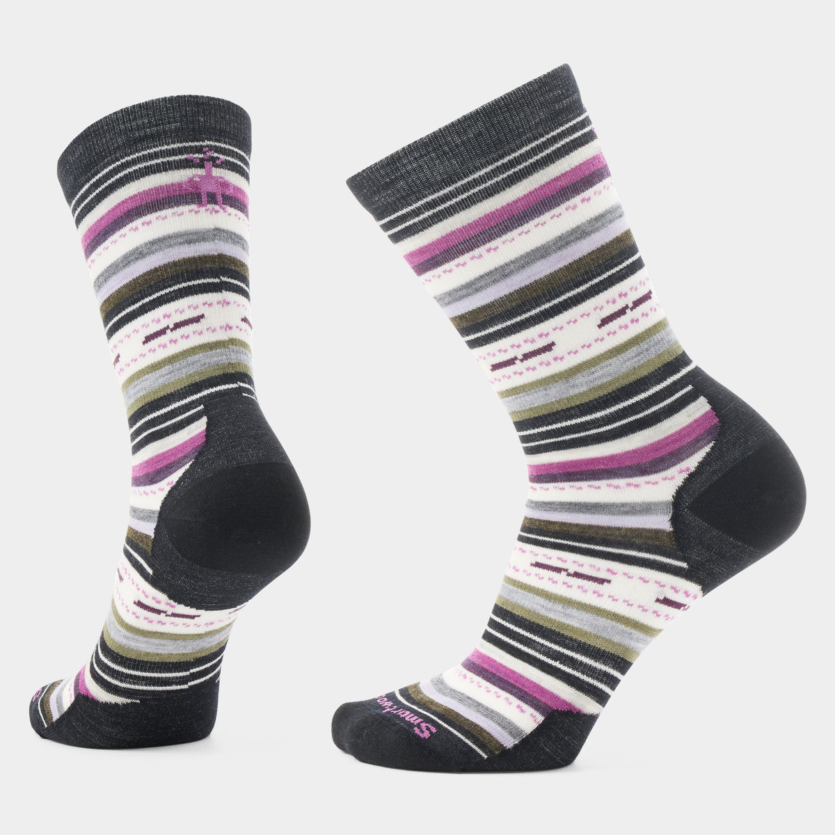 Women's Everyday Margarita Crew Socks White - ver - 1