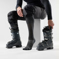 Ski Extra Stretch Over The Calf Socks Charcoal - ver - 2