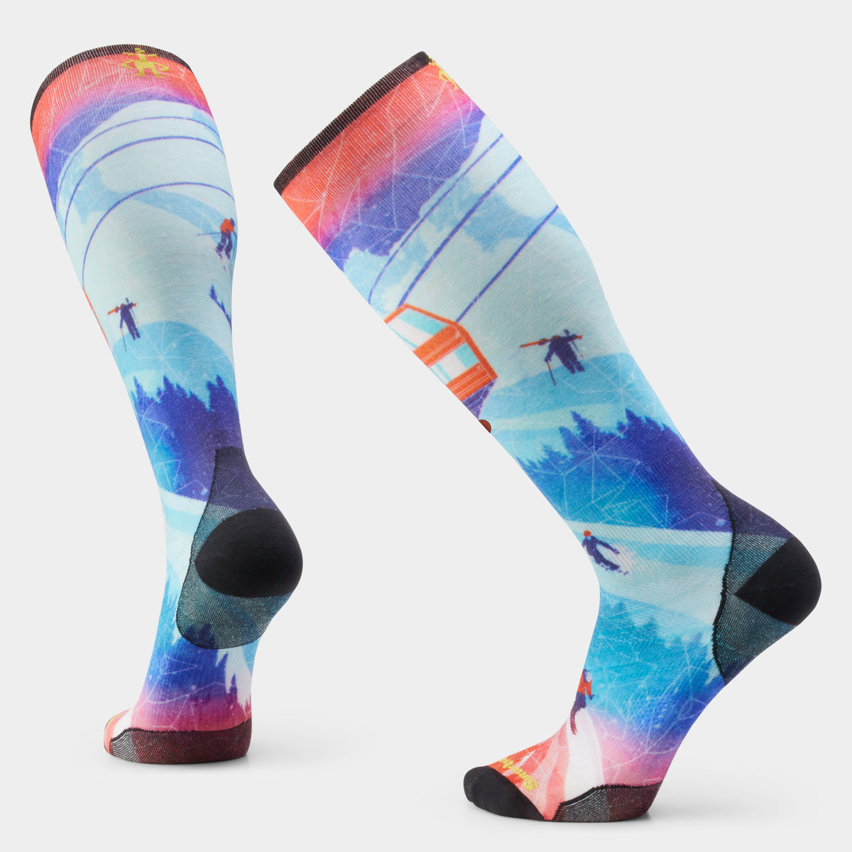 Skisocken Zero Cushion OTC mit Ski Day-Print  - ansehen - 1