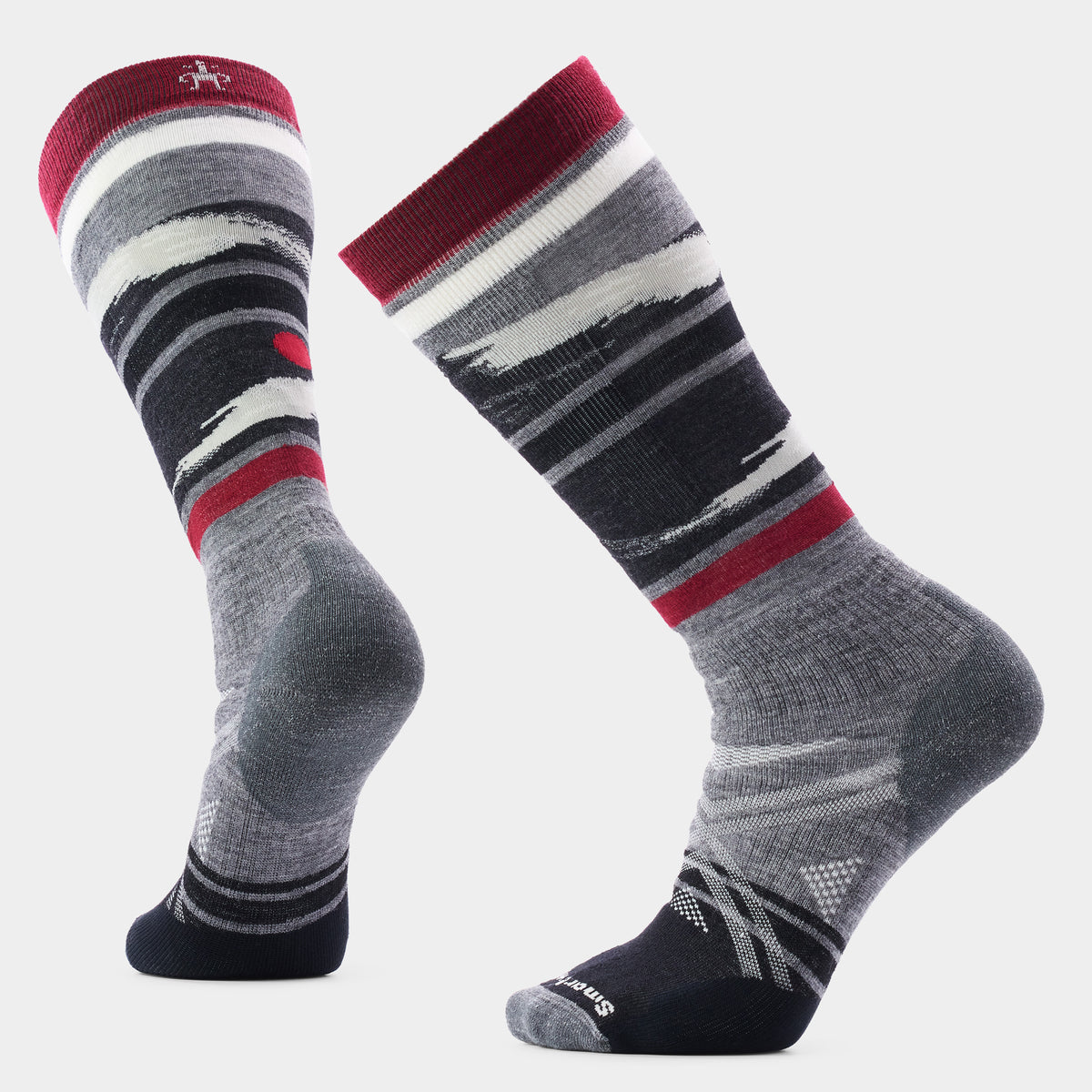 Chaussettes de ski Full Cushion OTC avec imprimé Midnight Ski  - voir - 1