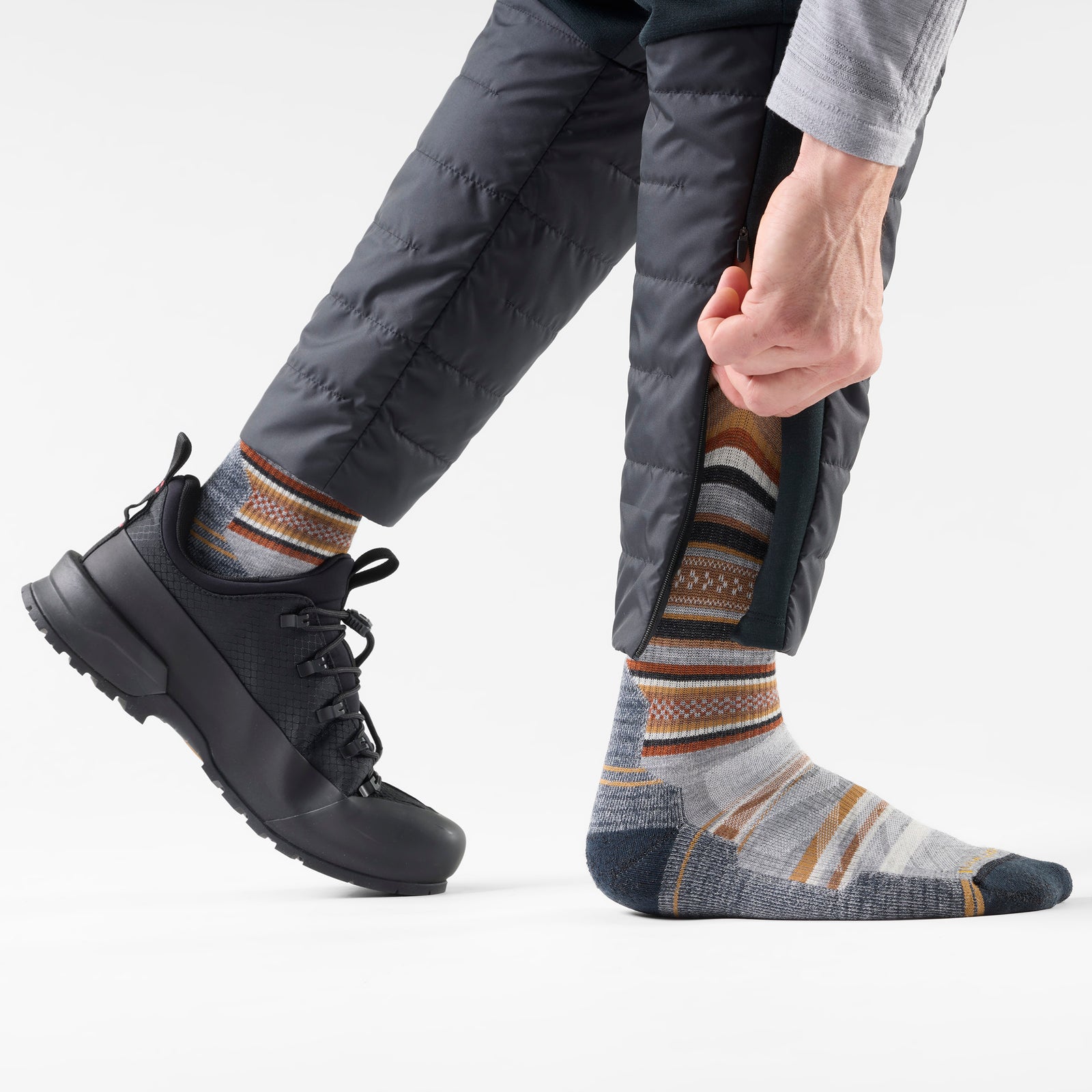 Wandersocken Light Cushion Crew mit Panorama-Print  - ansehen - 2