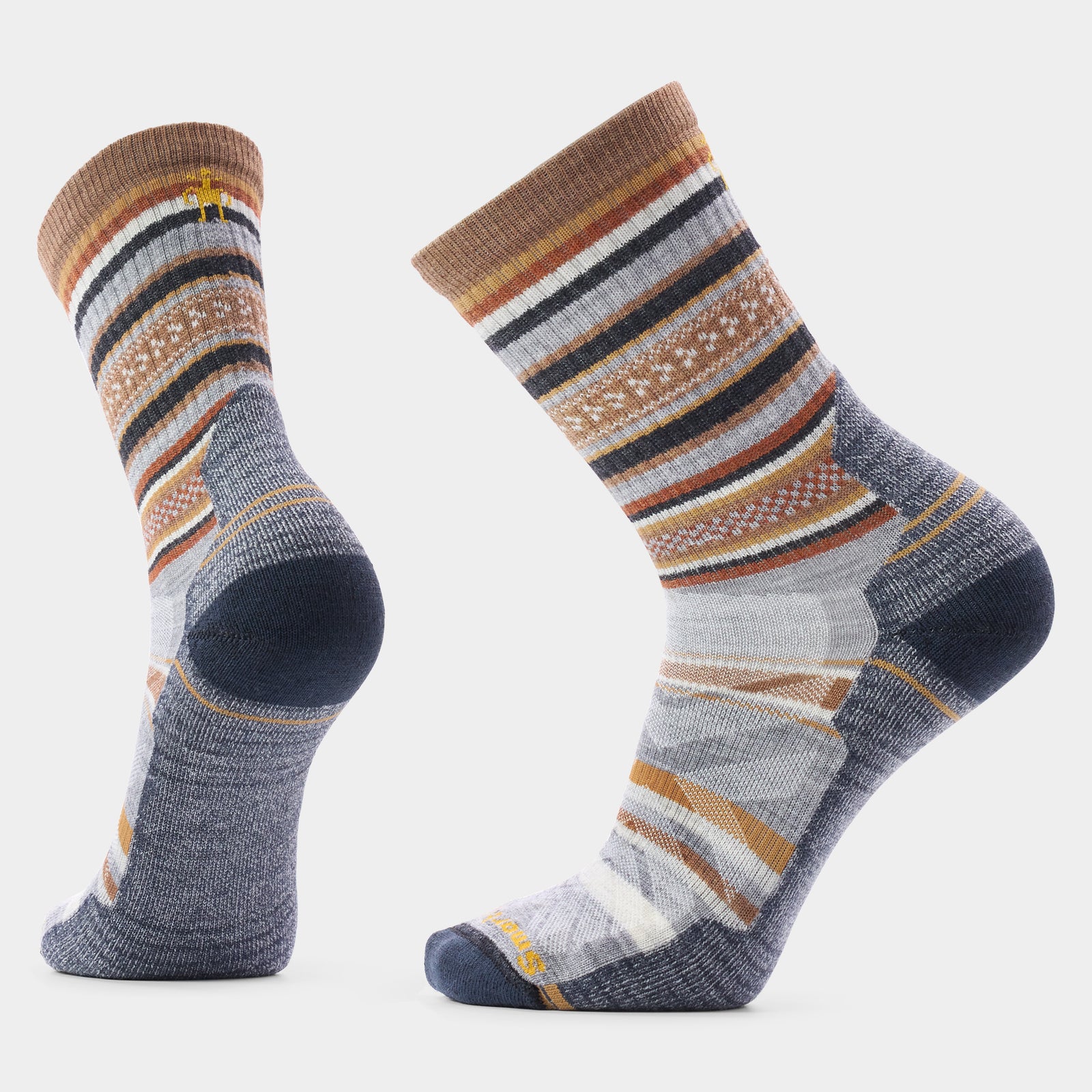 Wandersocken Light Cushion Crew mit Panorama-Print  - ansehen - 1