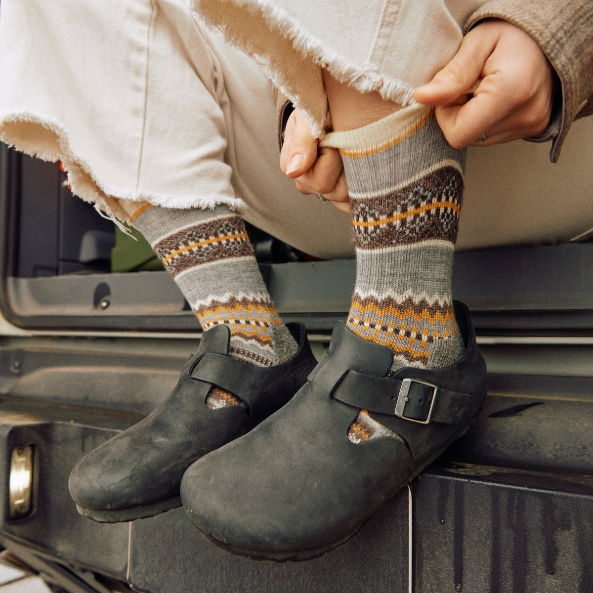 Chaussettes pours tous les jours Cozy Crew avec imprimé Snowed In Sweater  - voir - 3