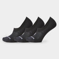 Women's Everyday No Show Socks Multipack Black - ver - 1