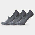 Women's Everyday No Show Socks Multipack Medium Gray - ver - 1