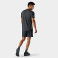 Men's Active Mesh Short Sleeve Charcoal Heather - ver - 2