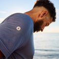Men's Active Mesh Short Sleeve Nightfall Blue - ver - 4
