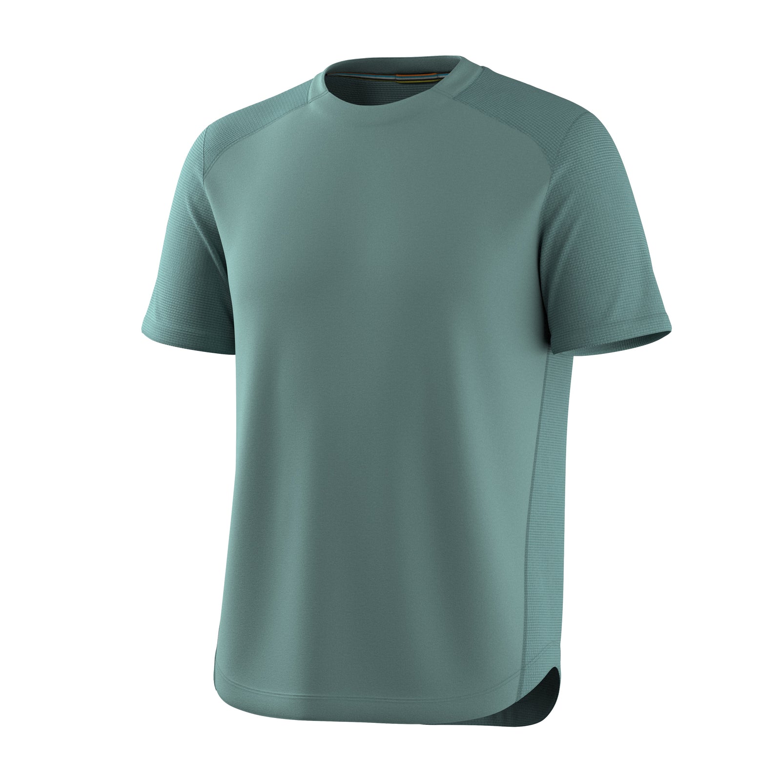 Men's Active Mesh Short Sleeve Dusty Teal - ver - 5