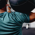 Men's Active Mesh Short Sleeve Dusty Teal - ver - 2