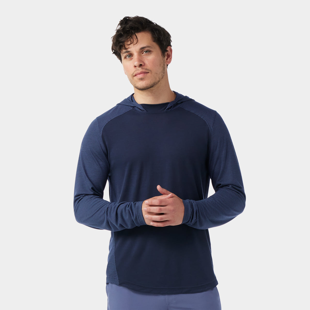 Felpa con cappuccio Active Mesh da uomo  - 1