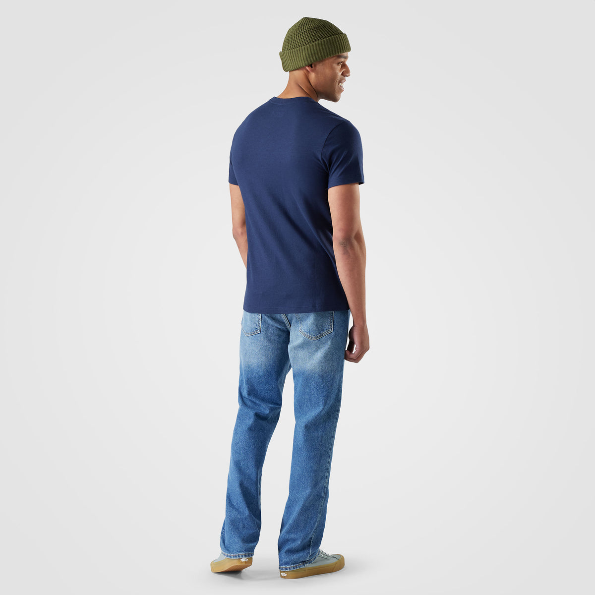 Men's Perfect Crew Short Sleeve Tee Deep Navy - 2