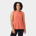 Tanktop mit hohem Halsausschnitt Active Mesh für Damen  - ansehen - 1