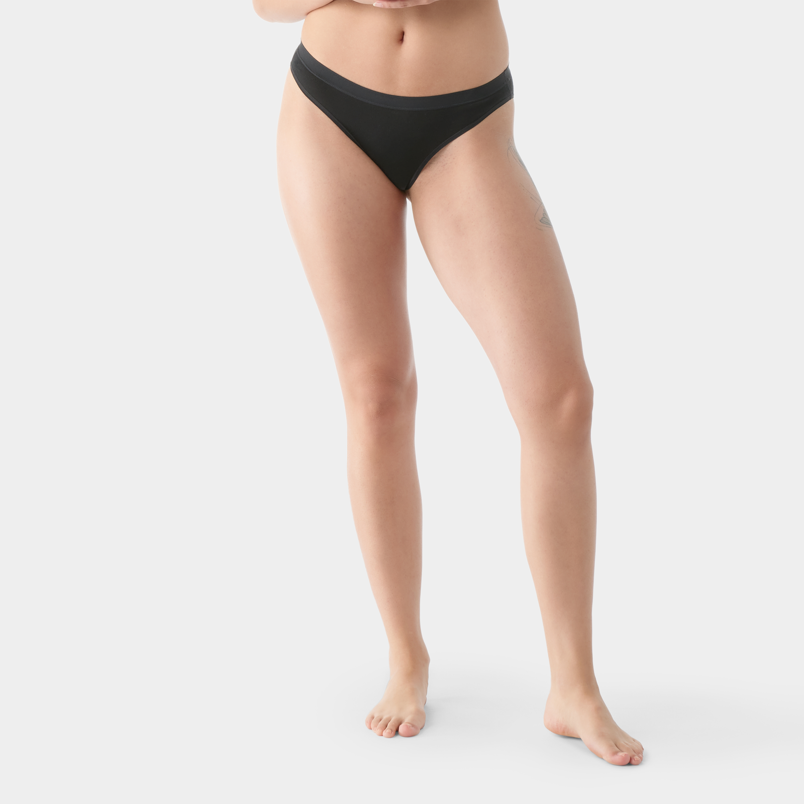 Women's Everyday Merino Bikini Boxed Black - ver - 1