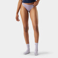 Women's Everyday Merino Thong Boxed Purple Storm - ver - 1