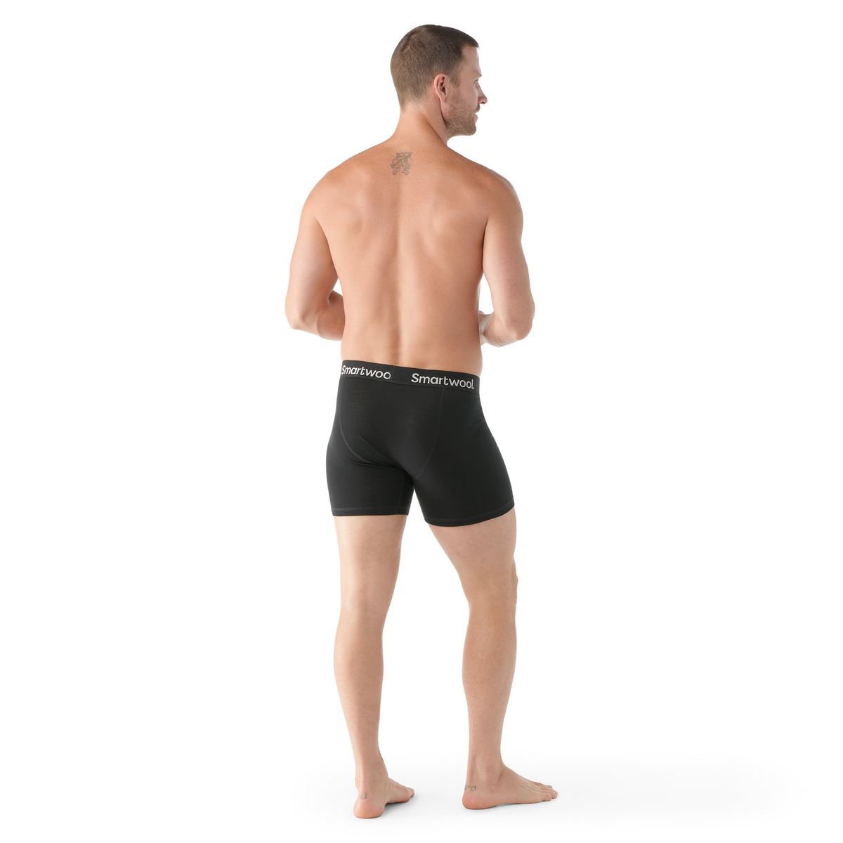 Men's Everyday Merino Boxer Brief Boxed Black - 2