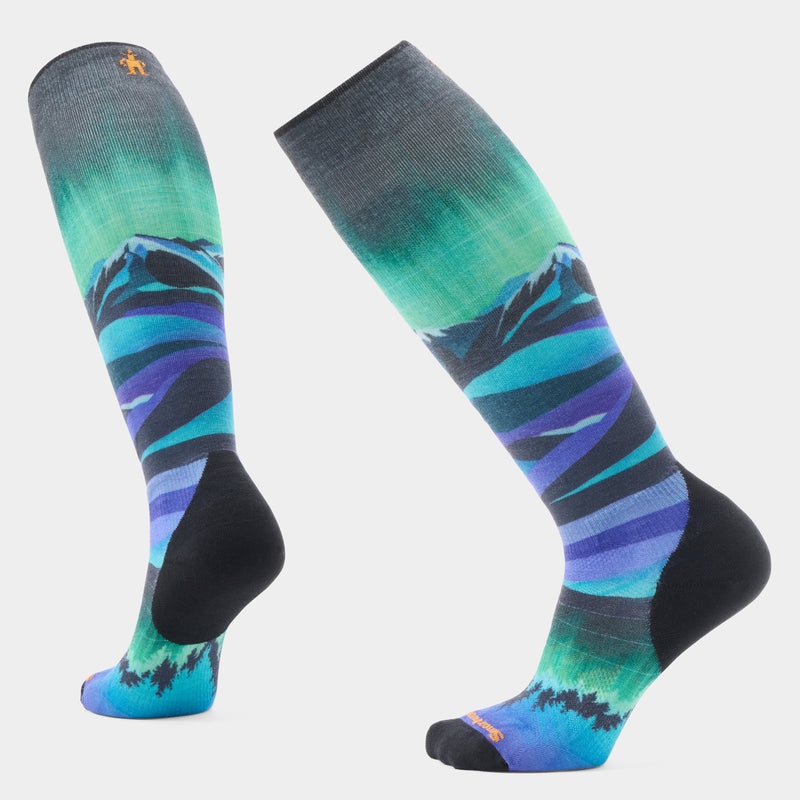 Chaussettes de ski de compression Targeted Cushion OTC pour femme - Black / S (EU 34 - 37)