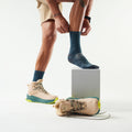 Hike Crew Socks Twilight Blue - ver - 2