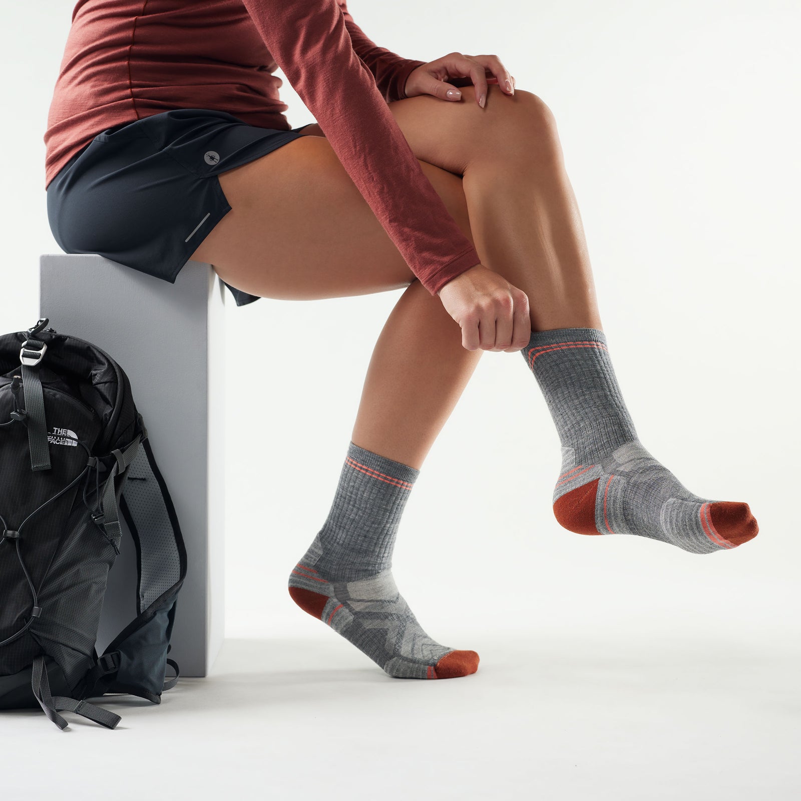 Wandersocken Targeted Cushion Crew für Damen  - ansehen - 2