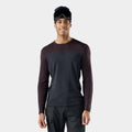 Classic Thermal Base Layer Colorblock Crew Mink/Charcoal - ver - 1