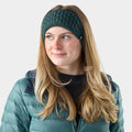 Fleece Lined Headband Dusty Teal Heather - ver - 1
